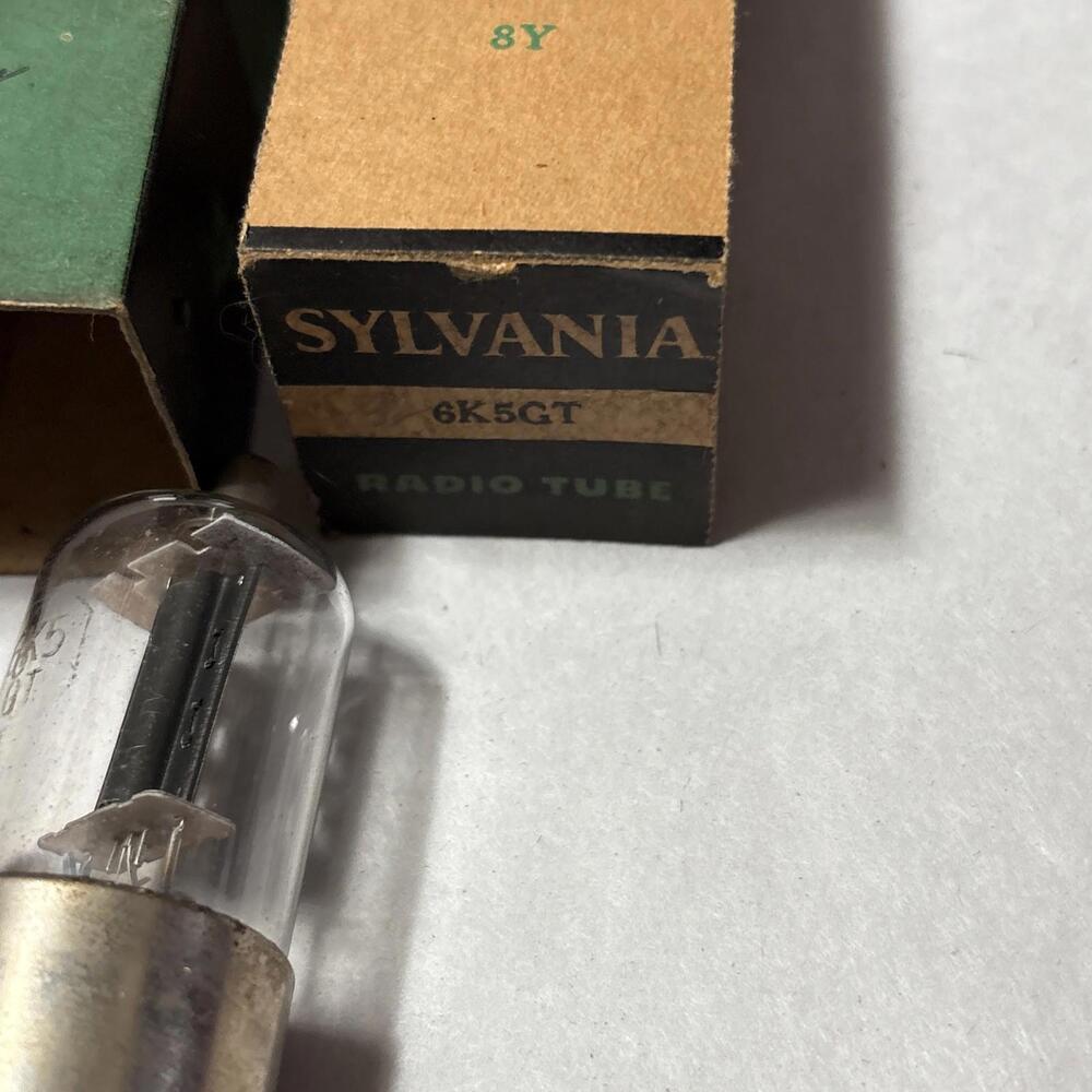 Sylvania Type 6K5GT  Vacuum Tube HI Mi Triode - Vintage Radios Tested Original - Picture 4 of 5
